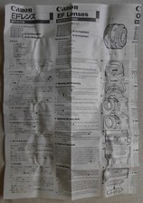 Bedienungsanleitung canon lens gebraucht kaufen  Bremen