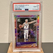 2020 Panini Donruss Optic Alex Caruso Photon SSP Case Hit PSA 10 Gem Mint Lakers comprar usado  Enviando para Brazil