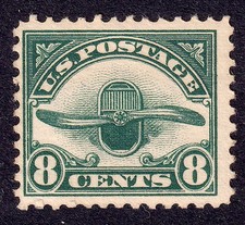 Radiador e hélice US Scott C4, 1923, 8c verde escuro, NH ESTADO PERFEITO comprar usado  Enviando para Brazil