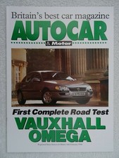 Vauxhall omega road for sale  BOURNEMOUTH