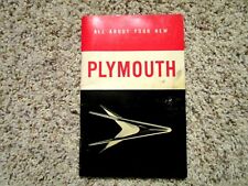 1957 plymouth factory for sale  Canfield