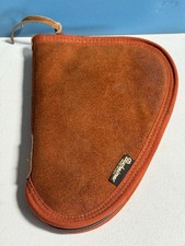 Usado, J.M. Tapete/estojo de pistola de couro camurça Bucheimer “34 334” vintage cor rara!! comprar usado  Enviando para Brazil