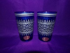 Verres thé bleu d'occasion  Saint-Vallier