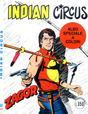 Zagor scritta rossa usato  Italia