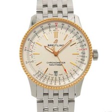 Relógio masculino Breitling Navitimer U17325 data automática mostrador prata 90263553 comprar usado  Enviando para Brazil
