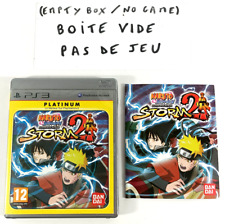 Playstation 3 PS3 VF Naruto Ultimate Ninja Storm 2 UNIQUEMENT BOITE VIDE notice comprar usado  Enviando para Brazil