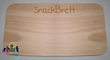 Snackbrett name holzbrett gebraucht kaufen  Schauenburg