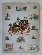 Chromo ancien diligence d'occasion  Blois