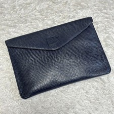 Delvaux leather clutch d'occasion  Expédié en Belgium