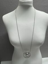 Silver tone long for sale  LOUGHTON