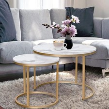 Nesting coffee tables for sale  SALFORD