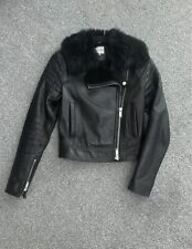Reiss leather jacket for sale  MAIDSTONE