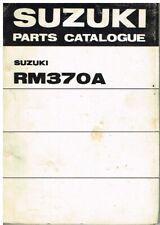 Suzuki rm370a original for sale  MANSFIELD