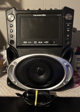 Sistema de karaokê EUA DVD/CDG/MP3 player GF829 7” tela colorida TESTADO frete rápido comprar usado  Enviando para Brazil
