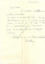 Autografo autograph wolmer usato  Milano