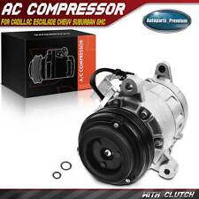 Compressor AC com 4 ranhuras para GMC Yukon Cadillac Escalade ESV Chevy Suburban, usado comprar usado  Enviando para Brazil