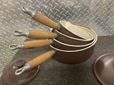 Creuset set brown for sale  ASHTEAD