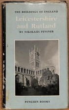 Leicestershire rutland pevsner for sale  ROSSENDALE