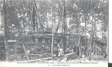 Cpa manoeuvres génie d'occasion  Champagne-au-Mont-d'Or