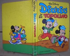 Diario topolino scuola usato  Torino