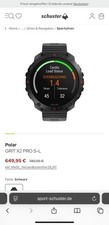 Polar grit pro gebraucht kaufen  Borna