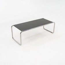 Mesa de centro anos 1990 Marcel Breuer para Thonet Laccio laminado preto com estrutura de aço comprar usado Mesa de centro anos 1990 Marcel Breuer para Thonet Laccio laminado preto com estrutura de aço comprar usado  Enviando para Brazil