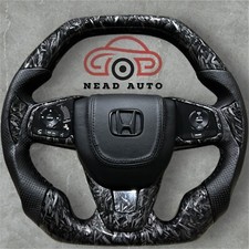 Volante de fibra de carbono forjada se encaixa em (2016-2021) Honda Civic Gen 10th. comprar usado  Enviando para Brazil