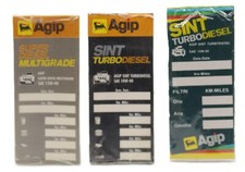 Adesivo agip tagliando usato  Sarzana