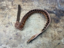 Leather cartridge belt for sale  LEICESTER