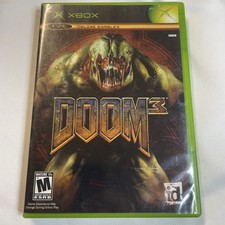Doom 3 (Microsoft Xbox, 2005) Completo Testado na Caixa Funciona comprar usado  Enviando para Brazil