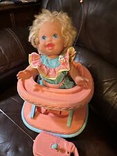 Boneca Baby Walk n' Roll Walker Mattel brinquedo de controle remoto com controle remoto vintage 1992 funciona comprar usado  Enviando para Brazil