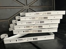 EVERBILT Blanco Resistente Acero Soporte Estante Soporte y Varilla Armario Paquete de 6 segunda mano  Embacar hacia Mexico
