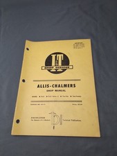 Manual allis chalmers for sale  Gibbon