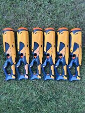 Lote de 6 Nerf Dart Tag Swarmfire 20 pistola Blaster alimentada por bateria com extensão comprar usado  Enviando para Brazil