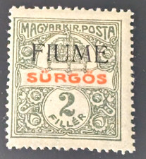 Ungarn fiume 1918 gebraucht kaufen  Oberhausen