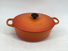 Creuset oval orange for sale  LYMINGTON