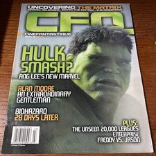 VTG 2003 Cinefantastique Magazine: Hulk Ang Lee Marvel / The Matrix Animatrix comprar usado  Enviando para Brazil