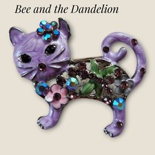 Lilac rhinestone crystal for sale  BASILDON