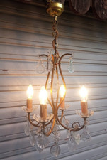 Ancien lustre cage d'occasion  Bollwiller