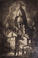 Eau forte montmartre d'occasion  Tours-