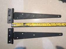 Black tee hinges for sale  TWICKENHAM