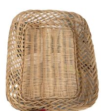 Rectangular wicker basket for sale  LONDON
