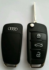 Hülle Schlüssel Gehäuse Fernsteuerung Audi A2 A3 A4 A6 A8 Tt Q3 Q5 Q7 A1 3 Knopf comprar usado  Enviando para Brazil