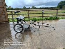 Black pony cart for sale  SWINDON