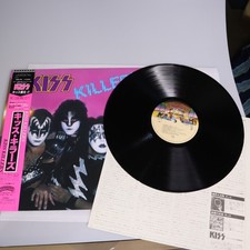 VINTAGE 1982 KISS KILLERS CASABLANCA 28S58 Japan INSERT VINYL LP  NR-MT comprar usado  Enviando para Brazil