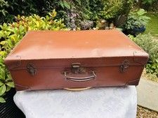 Vintage brown suitcase for sale Vintage brown suitcase for sale  SALFORD