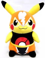 Pokemon Tournament Wrestling Masked Pikachu Big Plush Doll 27cm 10,6 polegadas Japão, usado comprar usado  Enviando para Brazil
