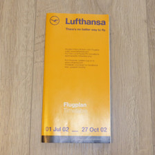 Lufthansa flugplan timetable gebraucht kaufen  Magdeburg
