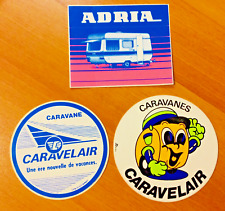 Lot autocollant caravane d'occasion  Francheville