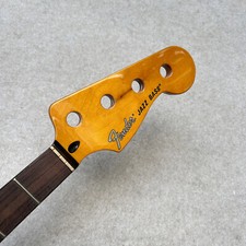 Bajo Jazz Mástil Guardabarros 20 Trastes Arce Rosa Madera Usado segunda mano  Embacar hacia Mexico